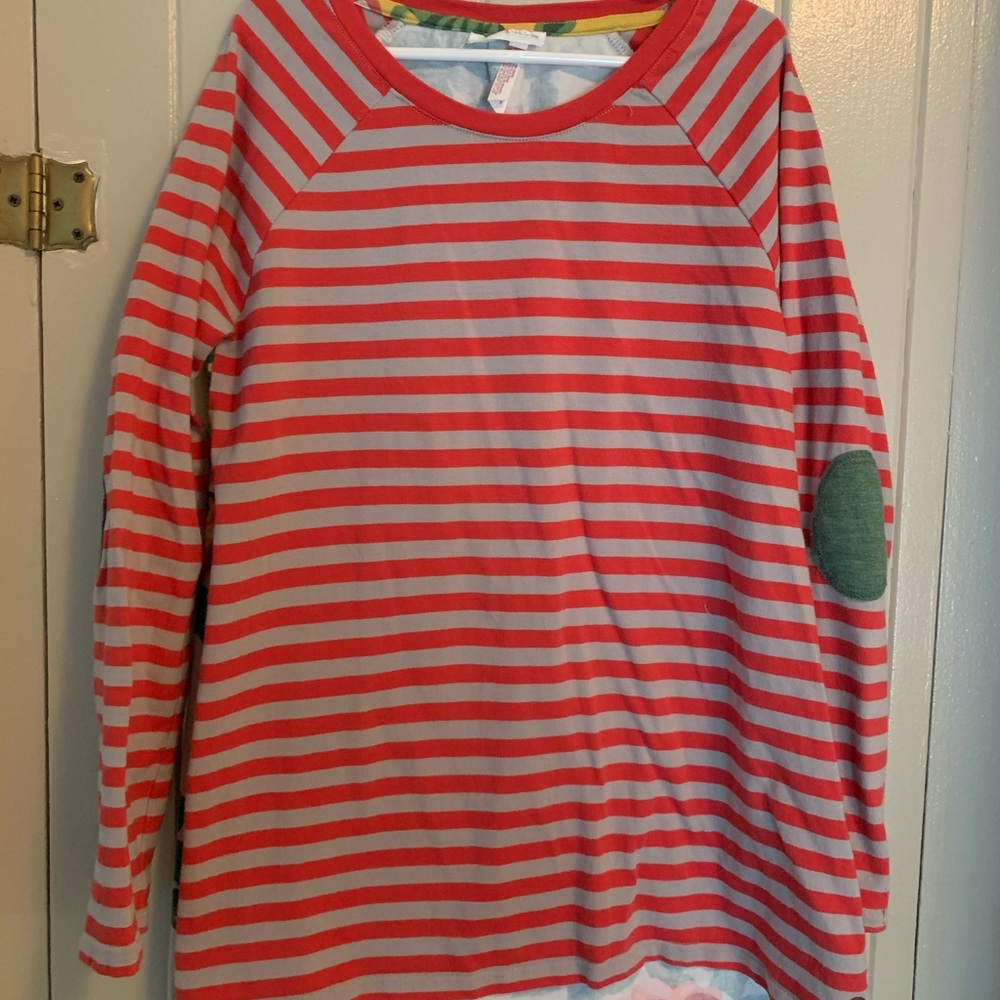 Matilda Jane girls size 10 high low hem top